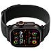Cinturini Per Orologi In Nylon Compatibili Con Apple Watch - Cinturini Sportivi Traspiranti Per Iwatch Serie 8/7/6/5/4/3/2/1/se/ultra Black L - Foto miniatura 2