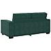 Divano a 2 Posti Verde Scuro 140 cm in Velluto - Foto miniatura 5