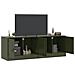 Mobili Tv 2 Pz Verde Oliva 67x39x44 Cm In Acciaio - Foto miniatura 3