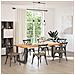 Gambe Tavolo Pranzo A T 2pz Antracite 80x35x(72-73) Cm Acciaio - Foto miniatura 2