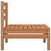 Lusso Casadino -  Set Salotto Da Giardino 4pz Marrone Ambra Legno Massello Pino - Foto miniatura 4