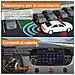 Autoradio Per Fiat 500 (2007-2015) Con Carplay Android Auto Gps Bt Comandi Al Volante Fm Rds Fotocamera Posteriore Nero - Foto miniatura 5