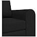 Divano Letto 2-in-1 Nero 98x71x83 cm in Tessuto - Foto miniatura 8