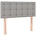 Giroletto a Molle con Materasso Grigio Chiaro 120x200cm Tessuto - Foto miniatura 6