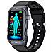 Smartwatch Per La Salute Con Monitoraggio Ecg, Pressione Sanguigna E Ossigeno Nel Sangue Black - Foto miniatura 4