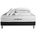 Pacchetto Letto Completo - Materasso 140x190cm + Box Spring Con Doghe (kit) + 2 Cuscini + Piumino - Balmoral - Foto miniatura 3