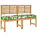 Cuscino per seduta pallet 4 pcs Multicolore 40 x 40 x 8 cm - Foto miniatura 3