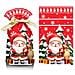 Sacchetti Di Natale Per Dolci - Benedizione Della Foresta Innevata 12x17cm (confezione Da 50) - Confezione Regalo Festiva - Foto miniatura 2
