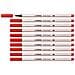Pen 68 brush - Pennarello Premium con punta a pennello - Confezione da 10 - Rosso Carminio - Foto miniatura 1