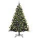 Albero di Natale Artificiale a Cerniera con 300 LED 210 cm - Foto miniatura 3