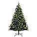 Albero di Natale Artificiale a Cerniera con 300 LED 210 cm - Foto miniatura 4