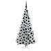 Albero di Natale con 300 LED con supporto Argento 180 cm PET - Foto miniatura 4