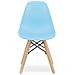 Sedia Valora ZUBI in legno blu dal design ergonomico per la cameretta dei bambini - Foto miniatura 7
