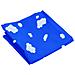Seggiolini Altalena 2 pz con Pietre Arrampicata Blu Polietilene - Foto miniatura 5