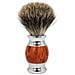Kit Da Barba Manuale Con Rasoio Effetto Legno Vintage - Set Da 3 Pezzi Per Uomo Black - Foto miniatura 5