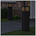 Faro LED solare per sentieri 2 pcs Nero - Foto miniatura 3