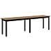 panchina Rovere Artigianale 160 x 35 x 45 cm Legno multistrato - Foto miniatura 1