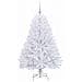 Albero di Natale Artificiale con Rami Pieghevoli Bianco 150 cm - Foto miniatura 4