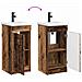 Mobile da bagno con lavabo Legno antico 42 x 40 x 84,5 cm - Foto miniatura 9