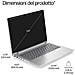 EliteBook 6 G2i Next Gen AI PC Wolf Pro Security Edition Intel Core Ultra 7 355 Computer portatile 35,6 cm (14") WUXGA 32 GB DDR5-SDRAM 1 TB SSD Wi-Fi 7 (802.11be) Windows 11 Pro Argento - Foto miniatura 5