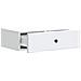 Tavolino da Parete Laterale Bianco 59 x 34,5 x 17 cm - Foto miniatura 3