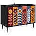 Mobile TV ESSEN 69 x 33 x 50,5 cm Rovere Nero - Foto miniatura 1