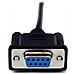 Cavo seriale null modem DB9 RS232 nero 1 m - F / M - Foto miniatura 5