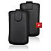Custodia Pelle Forcell - Slim Kora 2 - Lg K10 / Samsung Grand Prime Nero - Foto miniatura 1