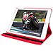 Custodia Stand Girevole 360° Per Apple Ipad 9.7 2017 - Rossa - Foto miniatura 2