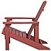 Sedia Da Giardino Rossa Adirondack - Foto miniatura 9