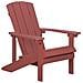 Sedia Da Giardino Rossa Adirondack - Foto miniatura 8