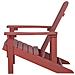 Sedia Da Giardino Rossa Adirondack - Foto miniatura 16
