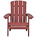 Sedia Da Giardino Rossa Adirondack - Foto miniatura 3