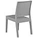Sedia Da Giardino In Rattan-grigio Chiaro Set Di 4 Pz Fossano - Foto miniatura 2