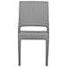 Sedia Da Giardino In Rattan-grigio Chiaro Set Di 4 Pz Fossano - Foto miniatura 15