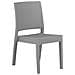 Sedia Da Giardino In Rattan-grigio Chiaro Set Di 4 Pz Fossano - Foto miniatura 8