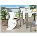 Sedia Da Giardino In Rattan-grigio Chiaro Set Di 4 Pz Fossano - Foto miniatura 5