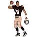 Costume Da Giocatore Di Football Americano - Taglia: Large - Foto miniatura 1