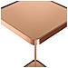 Tavolino Color Rame Alsea Alto - Foto miniatura 11