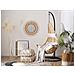 Poltrona Sospesa In Rattan Beige Con Piedistallo Atri Ii - Foto miniatura 14