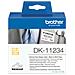 DK-11234 etichetta per stampante Bianco Etichetta per stampante autoadesiva - Foto miniatura 1