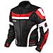 Giacca Moto Manica Staccabile Tessuto Protezioni Ce Sfoderabile Gilet Rosso 2xl - Foto miniatura 4