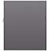 Mobile Sottolavabo Grigio Lucido 41x38,5x46cm Legno Multistrato - Foto miniatura 3