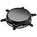 Re151812 Macchina Per Raclette Multifunzione Plancha E Crepe 6 Persone Nero - Foto miniatura 2