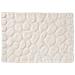 Tappetino da Bagno Pebbles in Cotone 60x90 cm Avorio - Foto miniatura 1