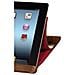 Alicante 9.7" Custodia a libro Marrone, Rosso - Foto miniatura 4