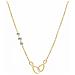 Collana Ribbon Donna In Acciaio E Cristalli Bbn10 - Foto miniatura 1