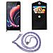 Catena Di Telefoni Cellulari Compatibile Con Htc Desire 10 Lifestyle / Desire 825 In Unicorn - Coperchio Protettivo In Silicone Con Anelli D'argento, Cinturino In Corda E Custodia Staccabile - Foto miniatura 6
