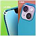 Cover Per Iphone 14 Ibrida Semirigida Sottile Leggera Celeste - Foto miniatura 2