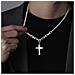 Collana Croce Silver - Foto miniatura 2